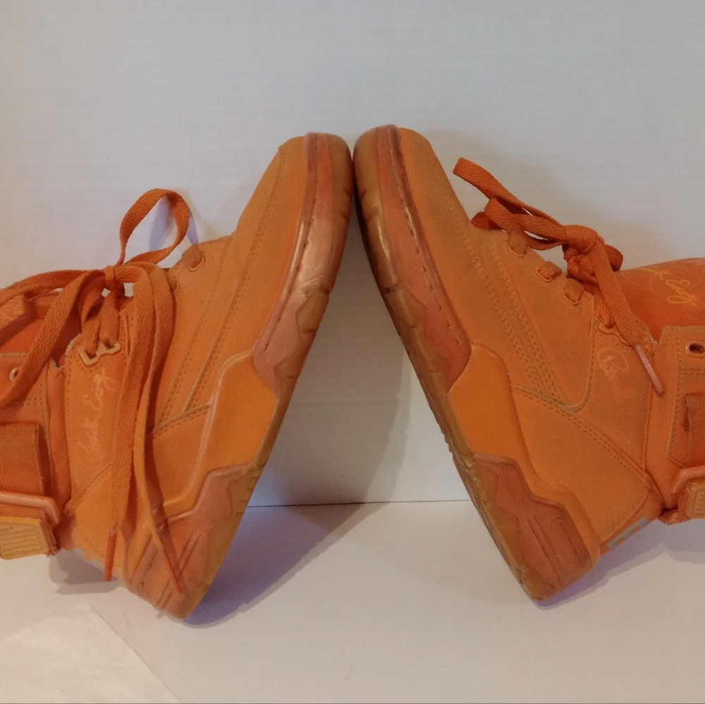 EWING 33‎ Orange High-Top Sneakers KIDS Sz.5
